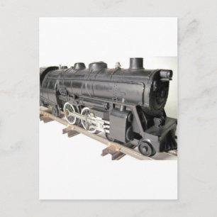 Modellbahn-Motor Postkarte