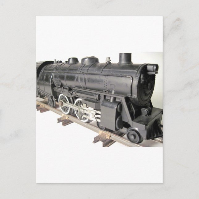 Modellbahn-Motor Postkarte (Vorderseite)