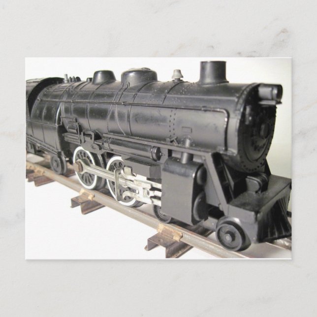 Modellbahn-Motor Postkarte (Vorderseite)