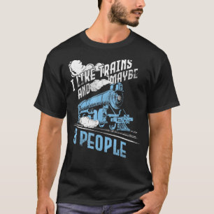Modellbahnauftragnehmer Eisenbahnführer I mag tr T-Shirt