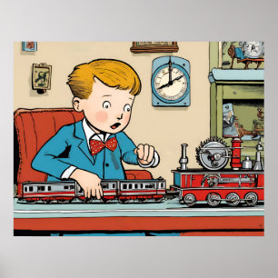 Modellbahnen - Kinderspielzeug Poster
