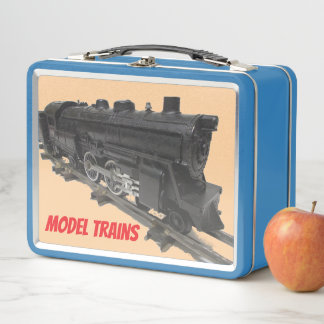 Modellbahnen Metall-Lunchbox Metall Brotdose