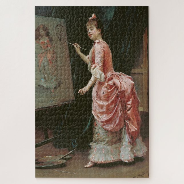 Modellbau-Schabernack (von Raimundo de Madrazo) (Vertikal)