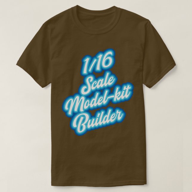 Modellbauer T-Shirt (Design vorne)