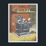 Modellbereich Postkarte<br><div class="desc">Vintage Trading Cards,  Postage - bitte fügen Sie Ihren eigenen Text zu diesen lustigen Trading Card Images hinzu.</div>