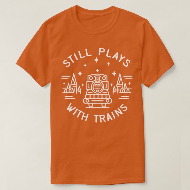 Modelleisenbahnmodell T-Shirt (Design vorne)