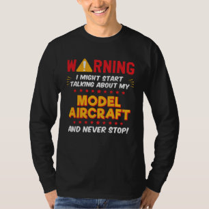 Modellflugzeug-Modellbauer-Witz-Grafik T-Shirt