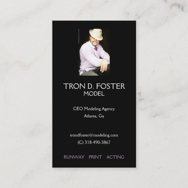 Modellieren der Visitenkarte (Vorderseite)