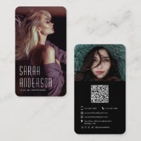 Modellieren von Actress Dancers Performance QR Cod