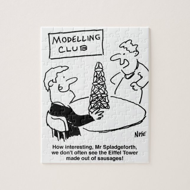 Modellierung des Eiffelturms-Cartoon (Vertikal)