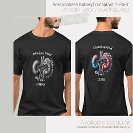 Modelljahr/überholter Nierentransplantat-T - Shirt