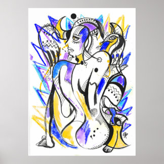 Modempinsel Poster
