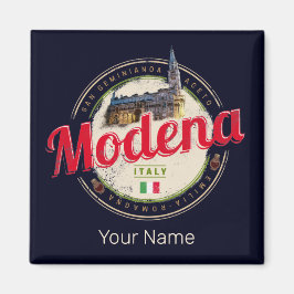 Modena Emilia-Romagna Balsamic Italien Souvenir Magnet