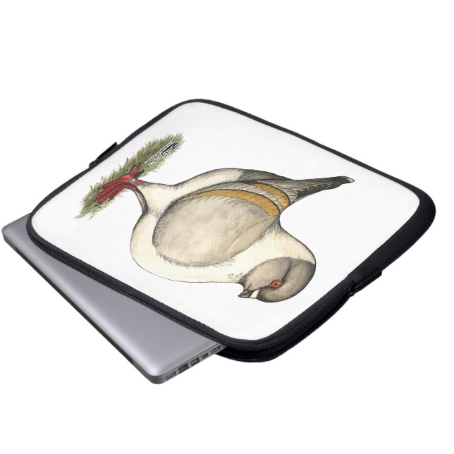Modena Silver Gazzi Laptopschutzhülle (Vorne Knopf)