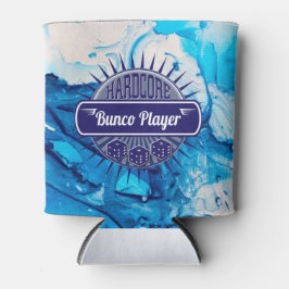 Moder Blue Swirl Bunco Lucky Dice Cooler Dosenkühler
