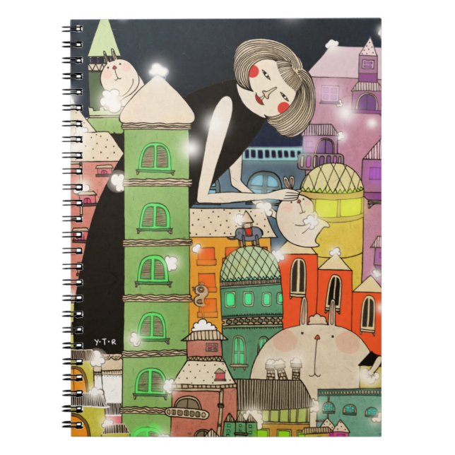 Moderige Stadt 2013 Notizblock (Vorderseite)