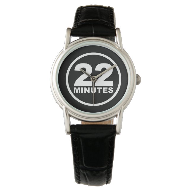 Modern - 22 Minuten Armbanduhr (Vorderseite)