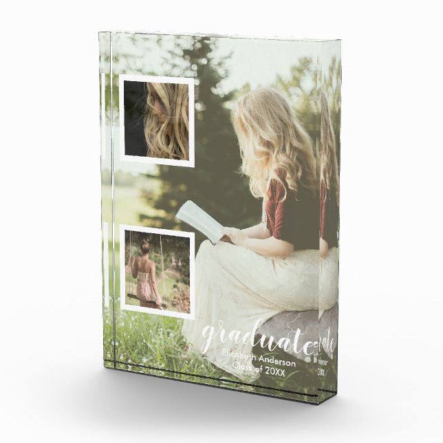 Modern 3 Photo Graduation Fotoblock (Rechts)