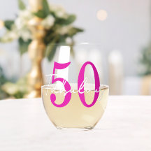 Modern 50th Birthday 50 and Fabulous Party