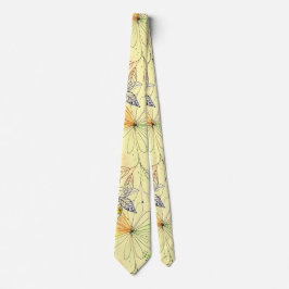 Modern Abstrac Business Pattern Yellow Krawatte
