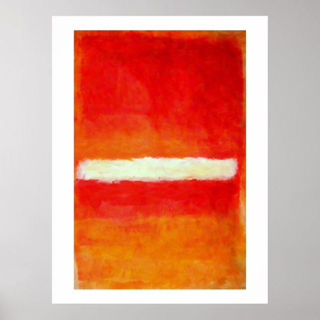 Modern Abstract Art Poster - Rothko Style (Vorne)