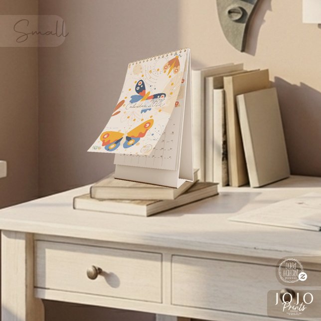 Modern Abstract Butterflies Photo Calendar 2026 Kalender (Modern Abstract Butterflies Photo Calendar 2026-Small)