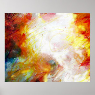 Modern Abstract Painting Art Print Poster