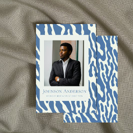 Modern abstract Pattern graduation announcement  Einladung