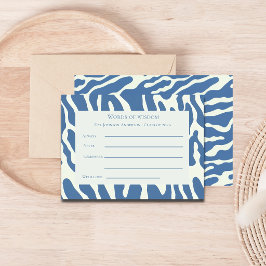 Modern abstract Pattern graduation words of wisdom Begleitkarte