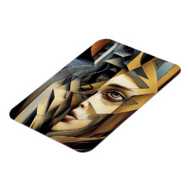 Modern Abstractions Magnet