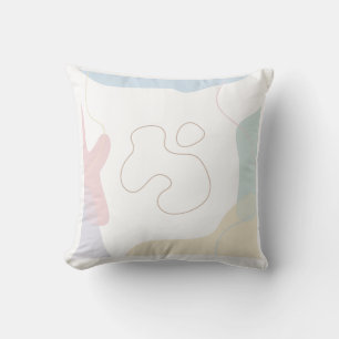 "Modern Aesthetic Square Pillow" Kissen