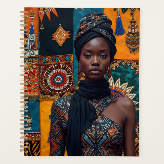 Modern and sophisticated Spiral Photo Notebook (Devant)