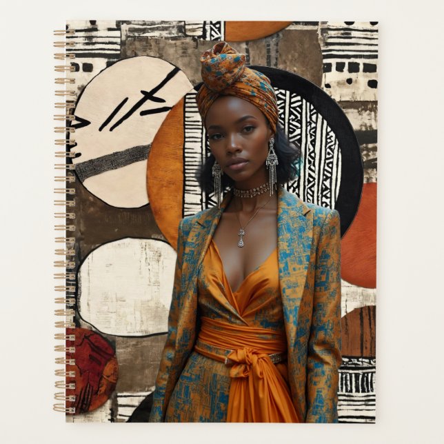 Modern and sophisticated Spiral Photo Notebook Planer (Vorderseite)