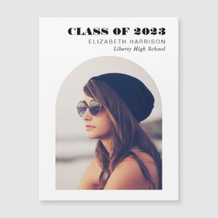 Modern Arch Foto Abschluss Magnet