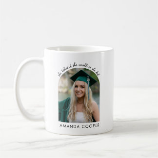 Modern Arched Frame Custom Graduation Photo Kaffeetasse