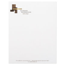 Modern-architektonisches Logo der Mitte des Jahrhu