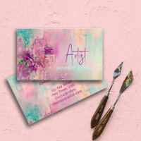 Modern Art Abstrakt Paint Watercolor Künstler