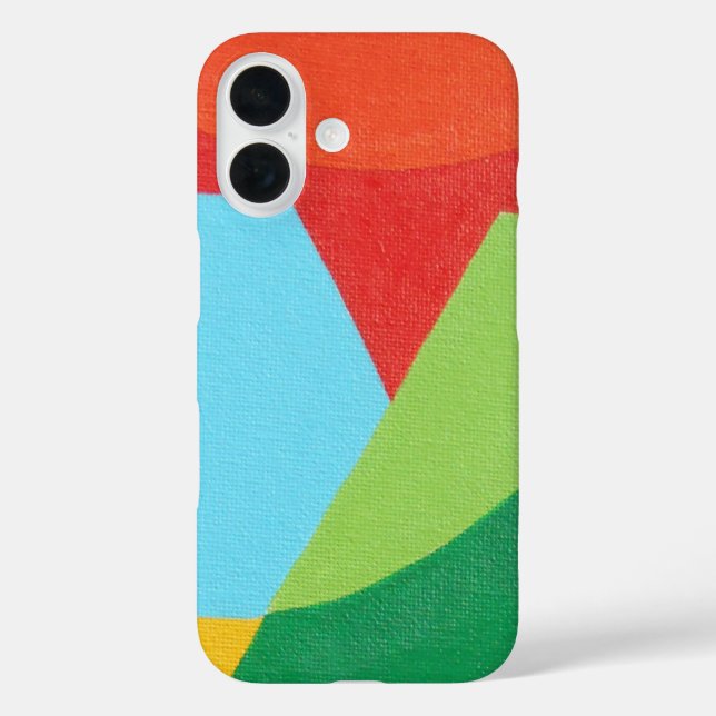 Modern Art Multicolor Phone Case (Rückseite)
