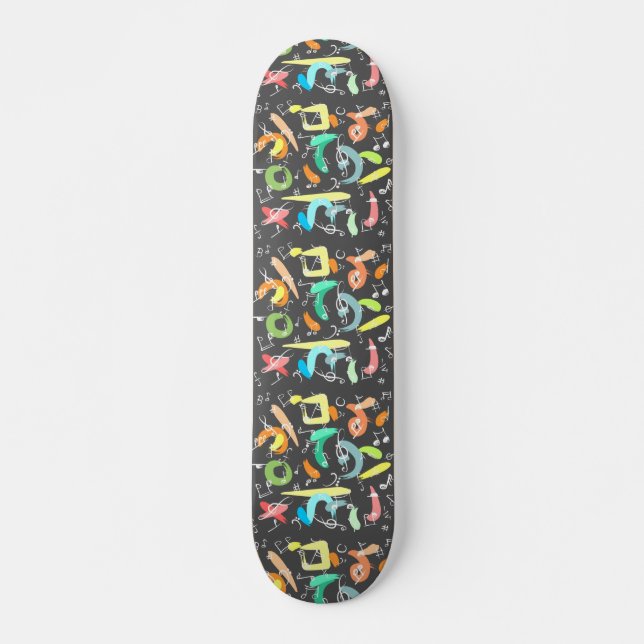 Modern Art Skateboard Deck (Vorne)