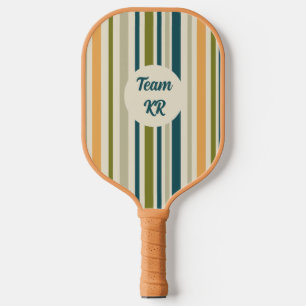 Modern Artsy Geometric Personalized Pickleball Schläger