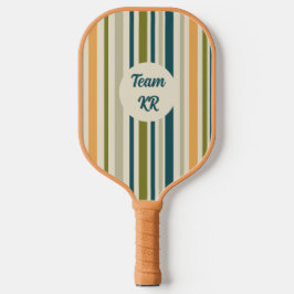 Modern Artsy Geometric Personalized  Pickleball Schläger