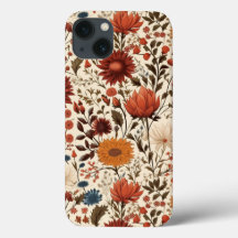 Modern Autumn Fall Botanical Floral 