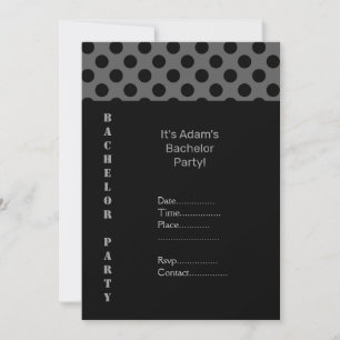 MODERN BACHELOR PARTY INVITAATIONEN VON I DO DESIG EINLADUNG