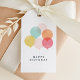 Modern Balloon Bunch Happy Birthday Geschenkanhänger (Von Creator hochgeladen)