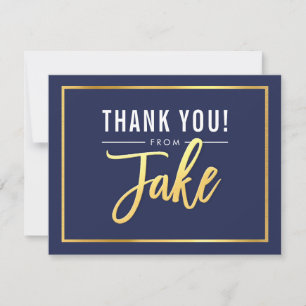 MODERN BAR MITZVAH danke Ihnen Goldname JAKE Marin
