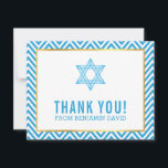 MODERN BAR MITZVAH Preppy danke Stern BLAUE<br><div class="desc">per kat massard >>> kat@simplysweetPAPERIE.com << Eine einfache, stilvolle Art zu sagen, danke an Ihre Gäste für den Besuch Ihres Kindes BAR MITZVAH Setup als Vorlage ist es einfach für Sie, Ihre eigenen Daten hinzuzufügen, oder klicken Sie auf die Schaltfläche Anpassen und Sie können hinzufügen oder ändern Text, Schriftart, Größen...</div>