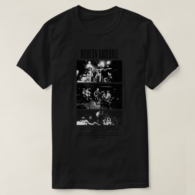 Modern Baseball - Live-Show-Logo T-Shirt (Design vorne)