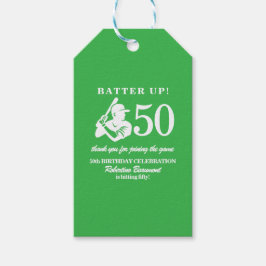Modern Baseball Player Men's 50th Birthday Geschenkanhänger