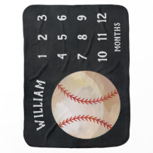 Modern Baseball Sports Ball Monatlicher Meilenstei