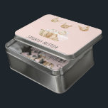 Modern Beauty Pastel Pink Name Puzzle<br><div class="desc">Modern Beauty Pastel Pink Name</div>
